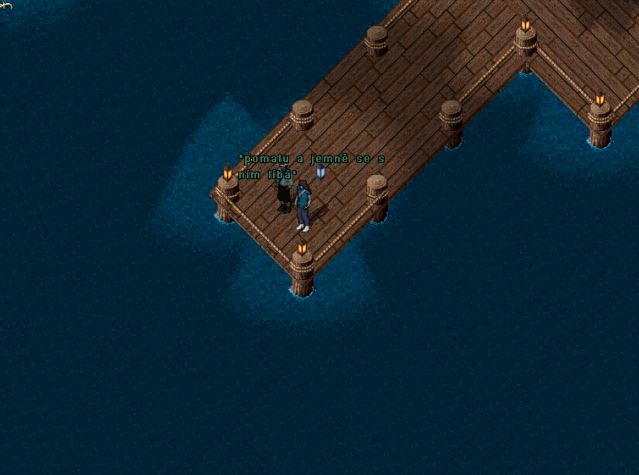 Za svítání na molu. Konečně jsem cítila, že jsme pár, až do chvíle - ale o tom příště.