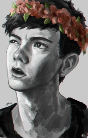 Stuí s mým květinovým věnečkem :-)))